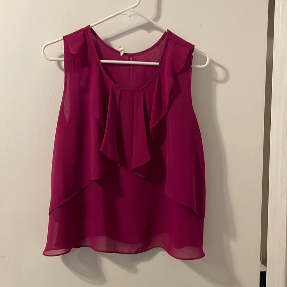 Womens sheer tank top